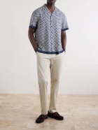 Onia - Straight-Leg Cotton-Blend Trousers - Neutrals