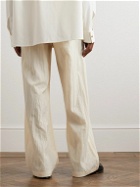 AIREI - Straight-Leg Crinkled Stretch-Nylon Trousers - Neutrals
