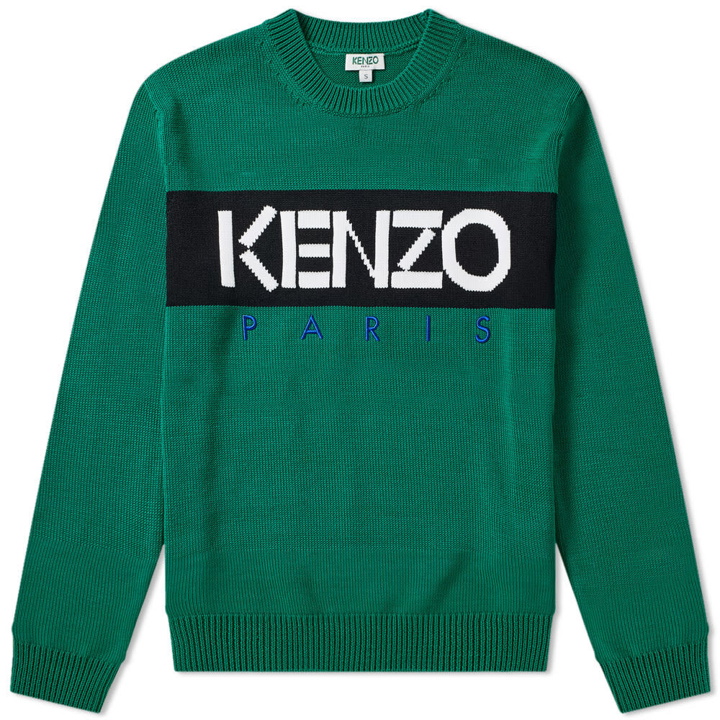 Photo: Kenzo Paris Logo Crew Knit