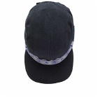 KAVU Men's Fleece Strap Cap in Black Bean