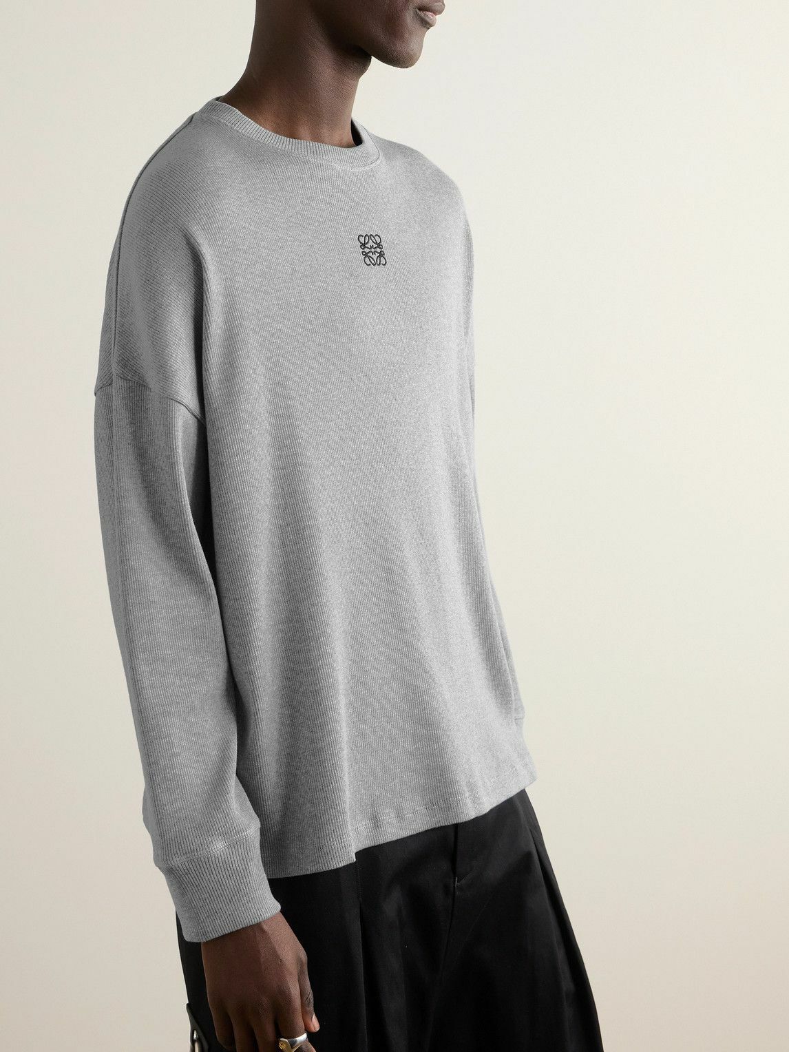 LOEWE ロンT Loewe - Oversized Fit Long Sleeve T-shirt | HBX - Globally