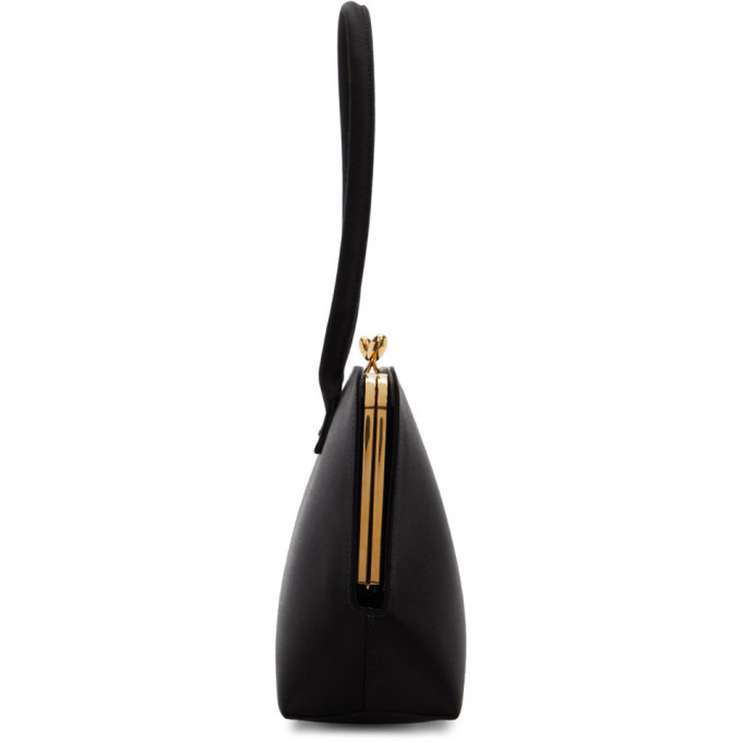 ◇Jil Sander◇ Medium Goji Shoulder Bag Black J07WD0010P4849 JIL SANDER Textured leather shoulder bag | NET-A-PORTER