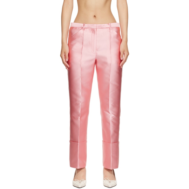 Photo: Calvin Klein Collection Pink Eva Trousers