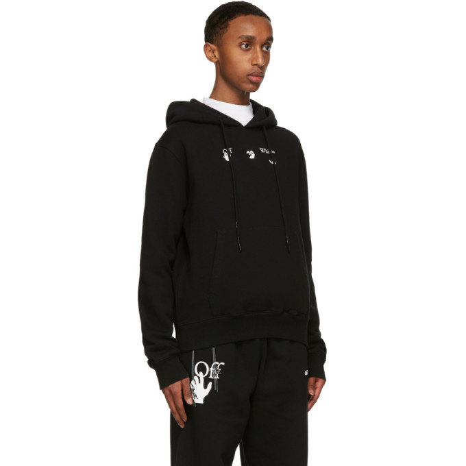 Off-White Black Peace Worldwide Hoodie Off-White