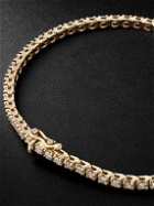 KOLOURS JEWELRY - Spectra Pink Gold Diamond Tennis Bracelet - Rose gold