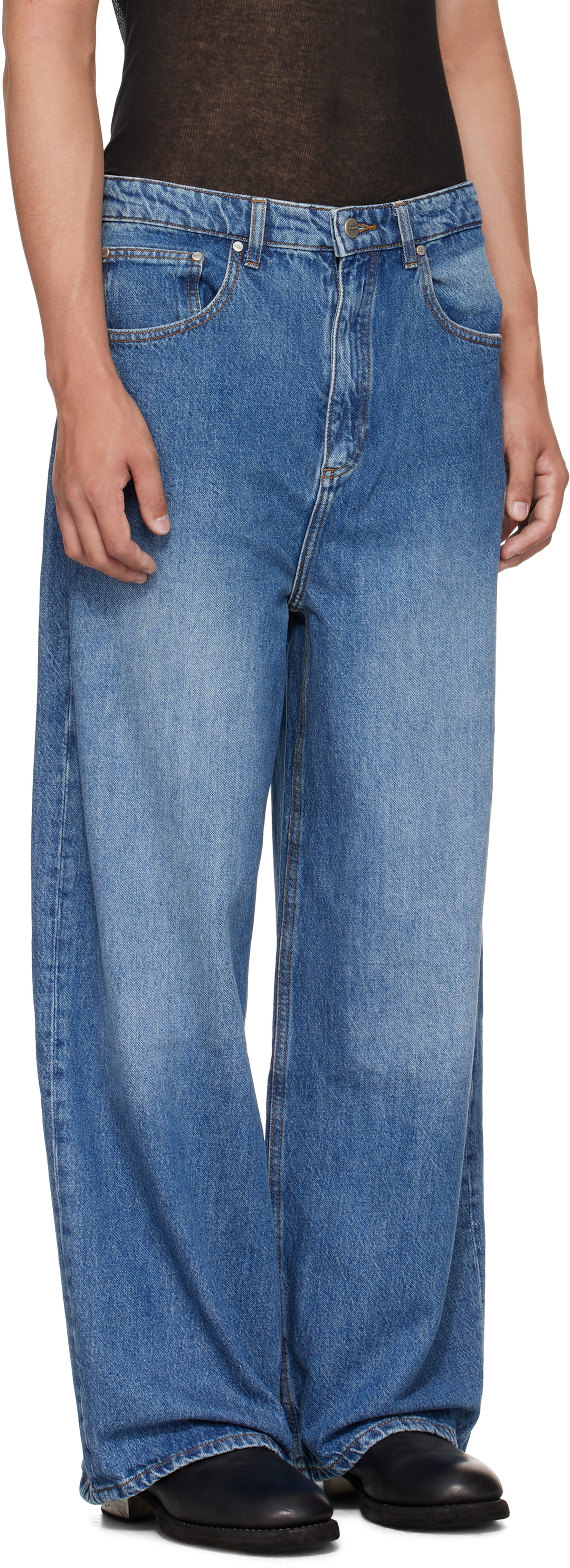 Han Kjobenhavn Blue Baggy Jeans