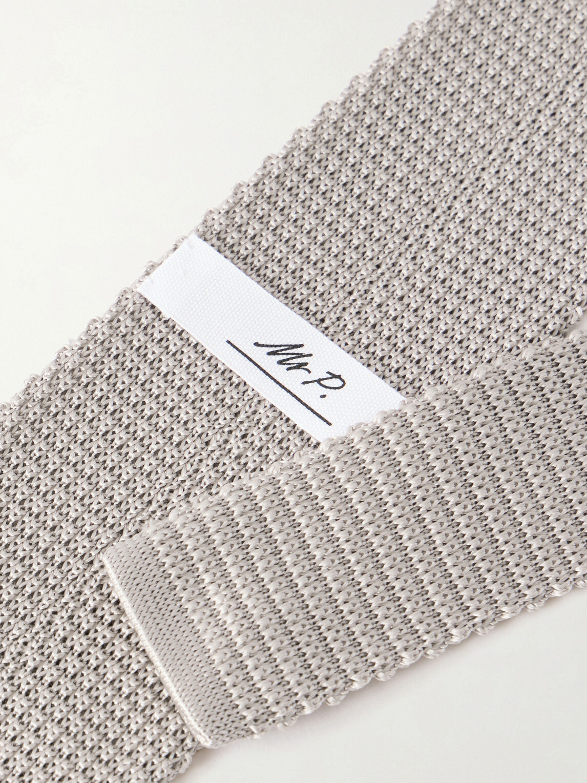 Mr P. - 7cm Knitted Silk Tie