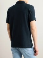 Belstaff - Logo-Appliquéd Cotton-Piqué Polo Shirt - Blue