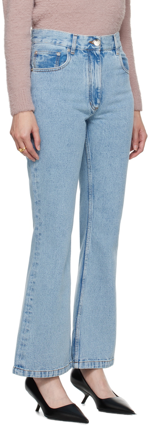 Ernest W. Baker Blue Flared Jeans