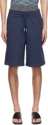 Missoni Navy Cotton Shorts