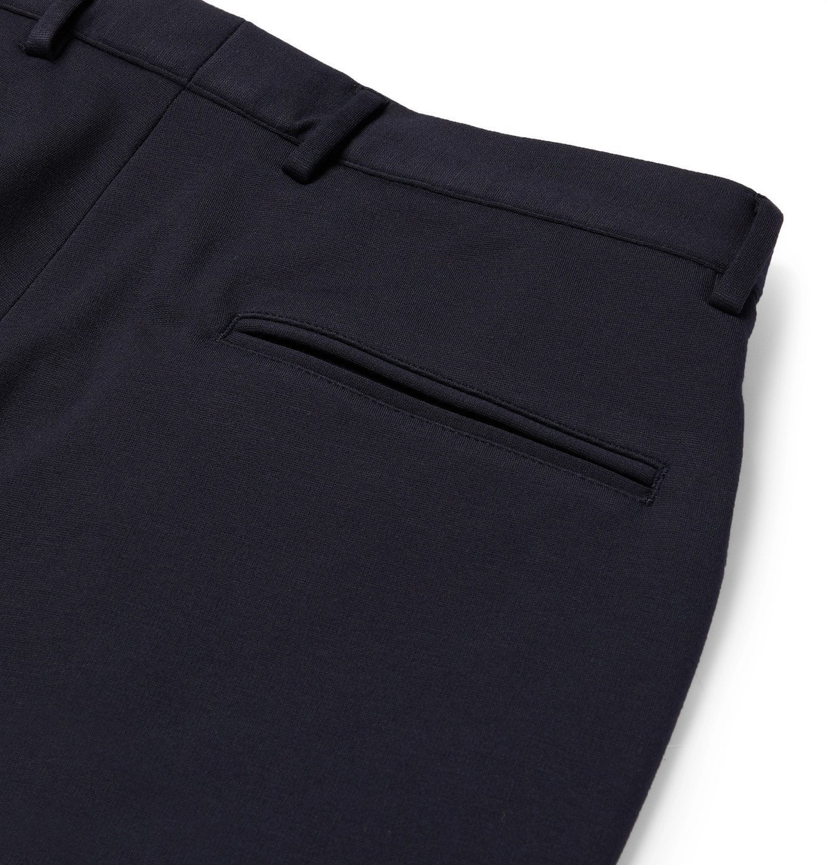 Connolly - Tapered Stretch-Jersey Drawstring Trousers - Blue