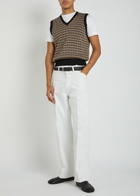 Lemaire Wide-leg Denim Jeans White
