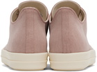 Rick Owens DRKSHDW Pink Low Sneaks Sneakers