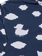 MC2 Saint Barth Crewneck Blue Sweatshirt With Coccole E Nuvole Embroidery | Coccolebimbi Special Edition