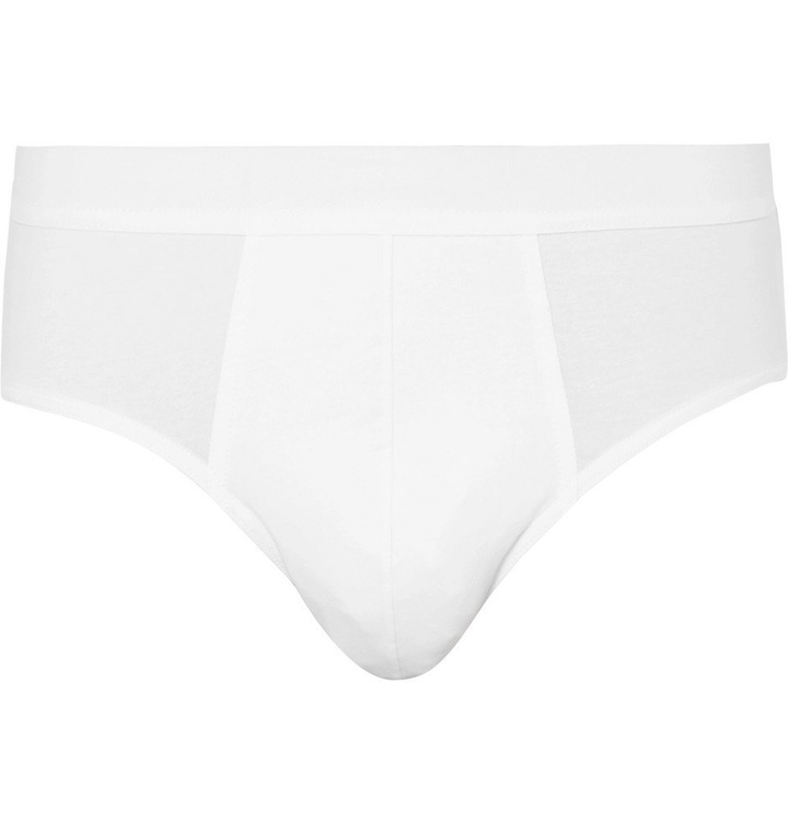 Photo: Acne Studios - Harald Stretch-Cotton Briefs - Men - White