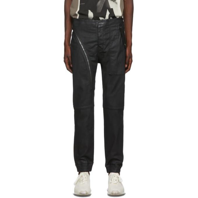 Rick Owens Drkshdw Black Aircut Jogger Jeans Rick Owens Drkshdw