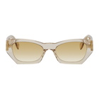 RETROSUPERFUTURE Beige Amata Sunglasses