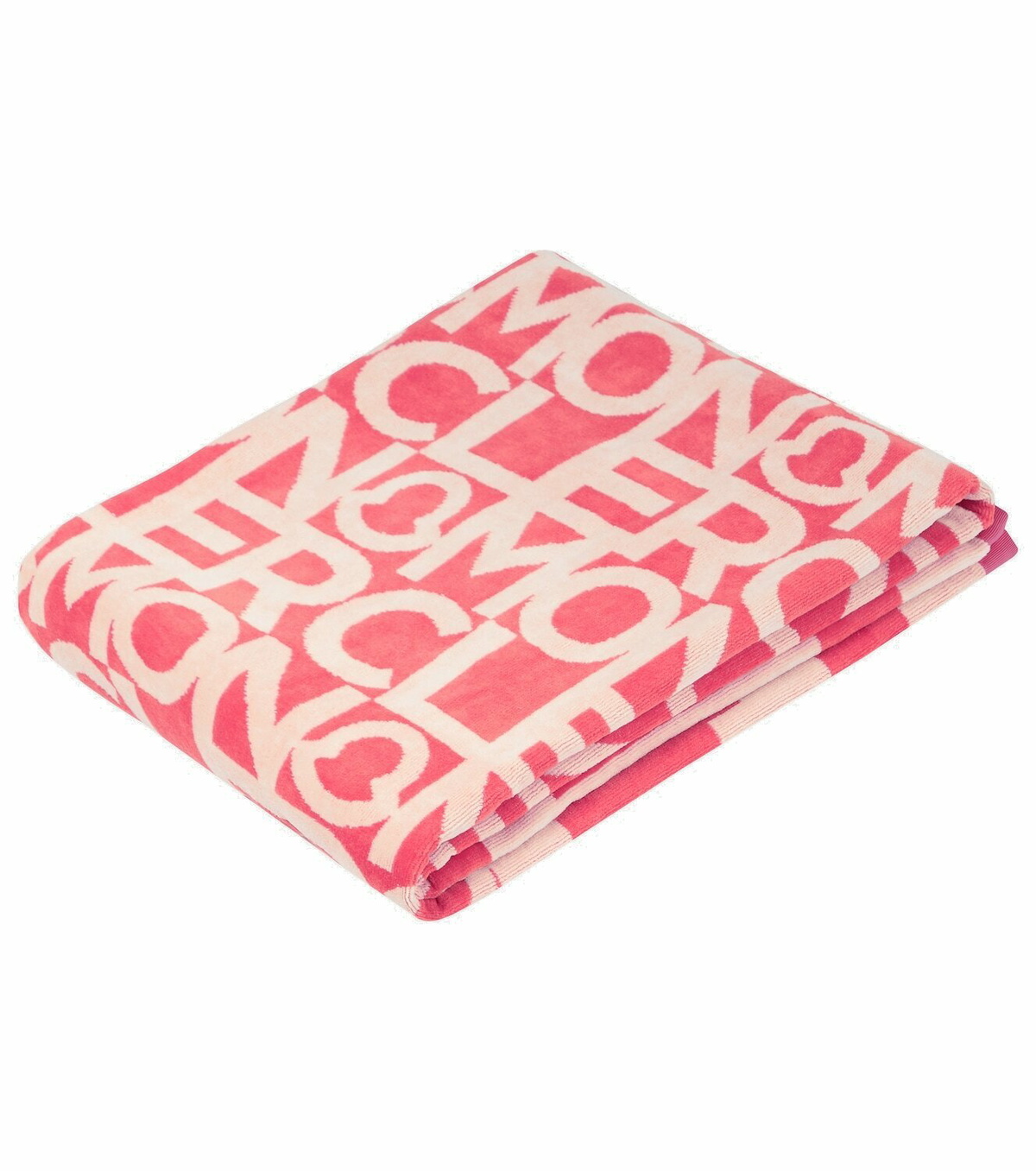 Moncler Genius Logo cotton beach towel Moncler Genius