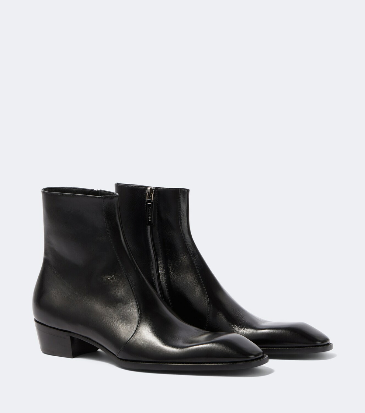 Saint Laurent Aurelien leather ankle boots