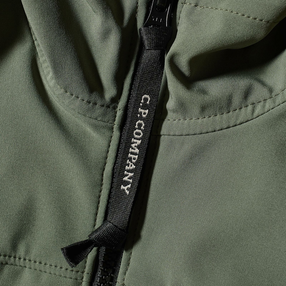 Cotton Jersey Vest in Green - C P Company