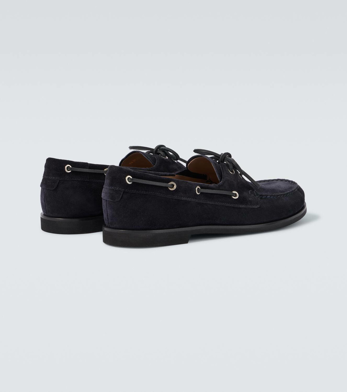 Gianvito Rossi Vandé suede boat shoes