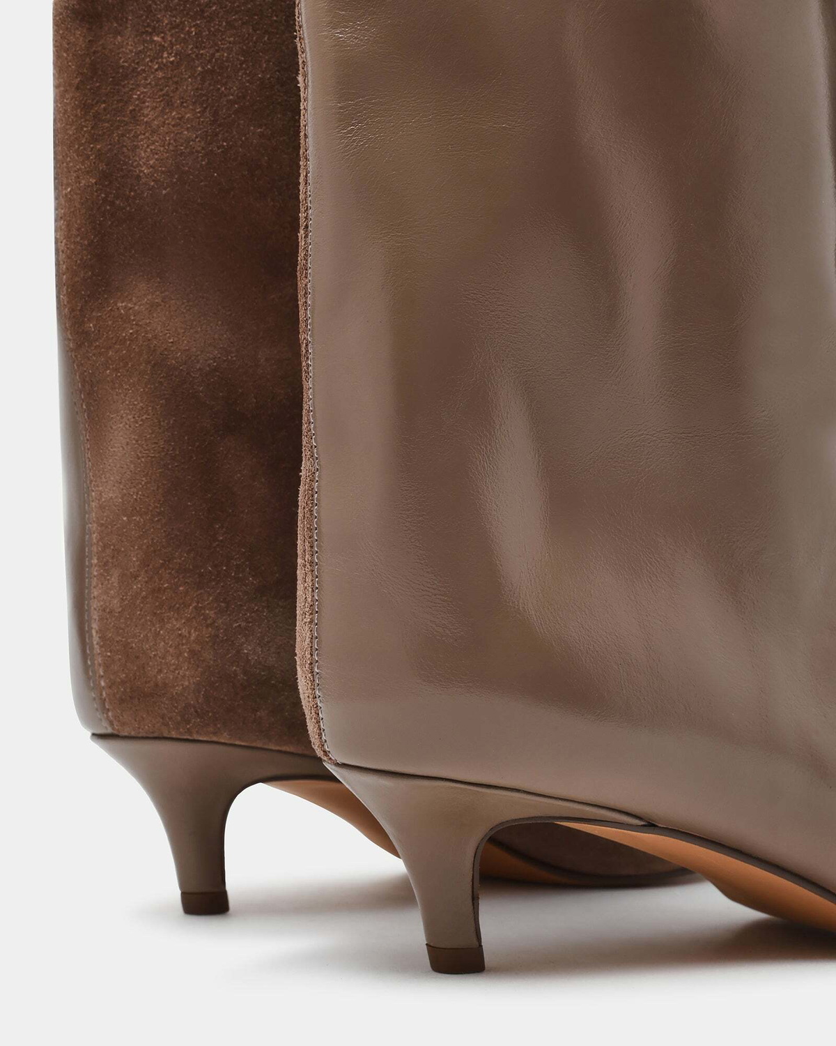 Steve Madden Lysara Boots in Taupe