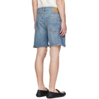Polo Ralph Lauren Blue 8-Inch Vintage Classic Cutoff Denim Shorts