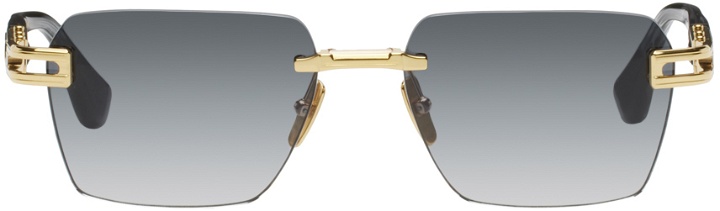 Photo: Dita Blue & Gold Meta-Evo One Sunglasses