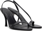 Loulou de Saison Black Arwa High Heeled Sandals