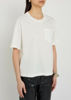Emporio Armani Cotton T-shirt Cream