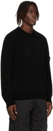 Stone Island Black Chenille Sweater