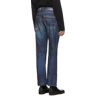 Junya Watanabe Blue Double Name Jeans