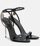 Tom Ford Padlock leather sandals