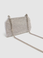 STELLA MCCARTNEY Soft Crystal Embellished Mesh Clutch