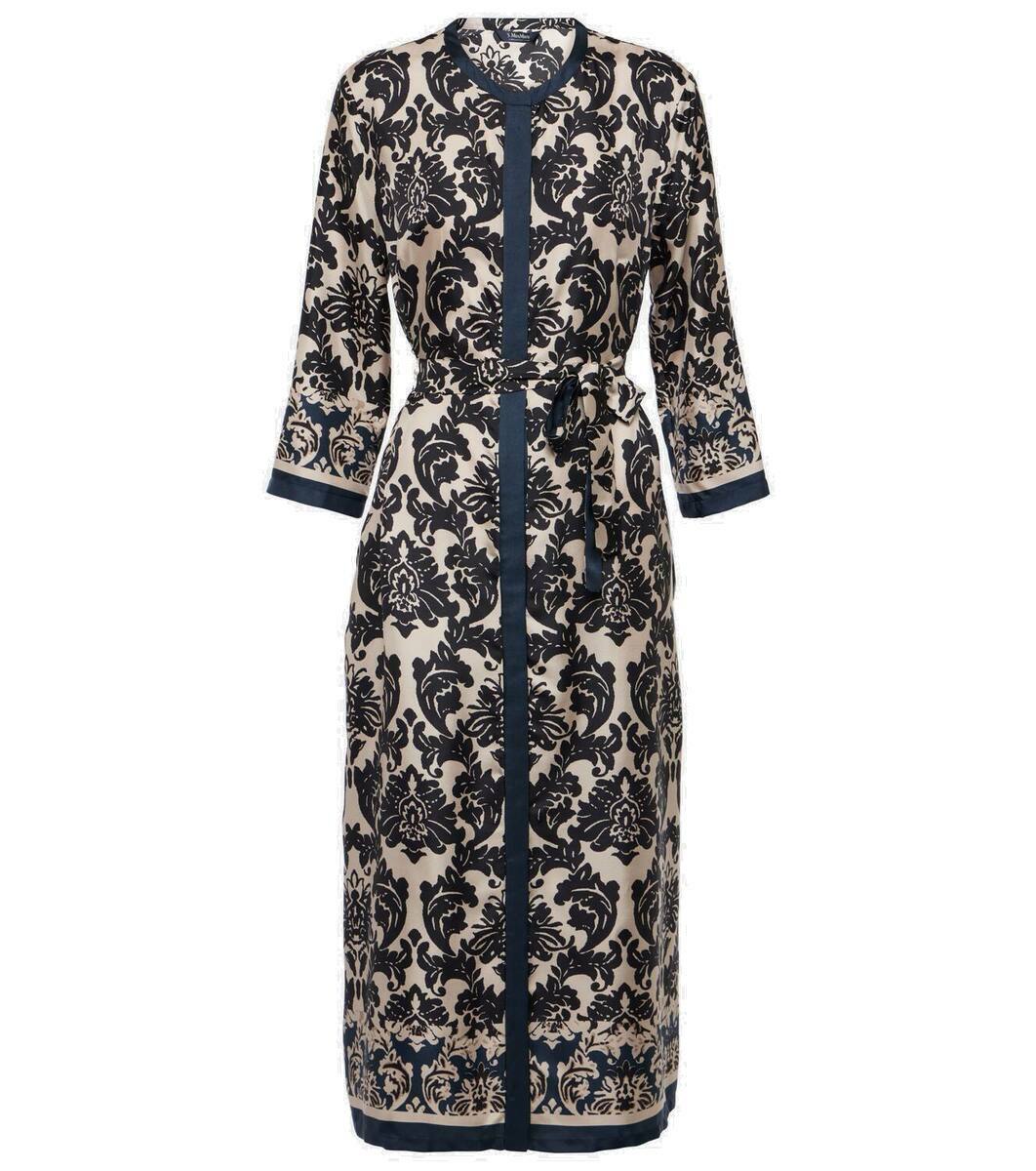【送料 関税込】’S Max Mara Fleur floral silk maxi dress S Max Mara Fleur floral silk maxi dress S Max Mara