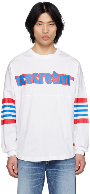 Photo: ICECREAM White Soft Serve Long Sleeve T-Shirt