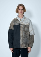 Rick Owens DRKSHDW Denim Patchwork Jacket
