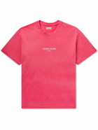 Guess USA - Logo-Print Cotton-Jersey T-Shirt - Red