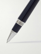 Montblanc - John F. Kennedy Resin and Platinum-Plated Rollerball Pen