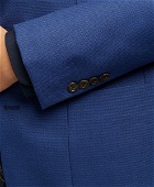 Brooks Brothers Men's Milano Slim-Fit Wool Hopsack Sport Coat | Blue