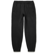 ADIDAS CONSORTIUM - Pharrell Williams Basics Tapered Loopback Cotton-Jersey Sweatpants - Black