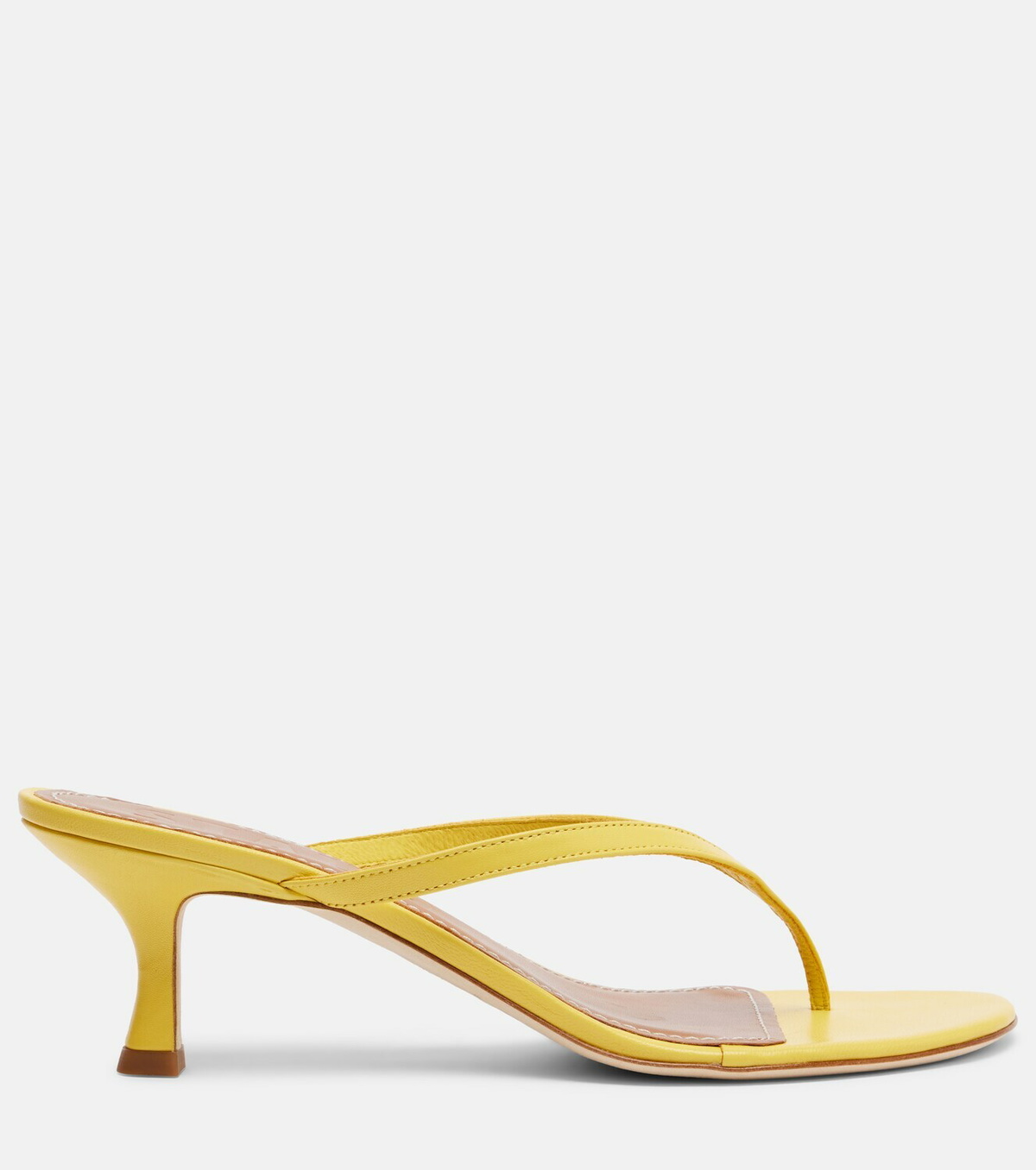 Staud Freja leather thong sandals