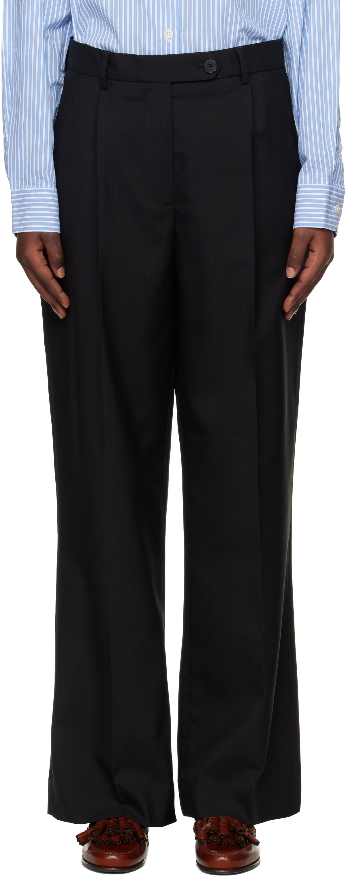 mfpen Black Primary Trousers