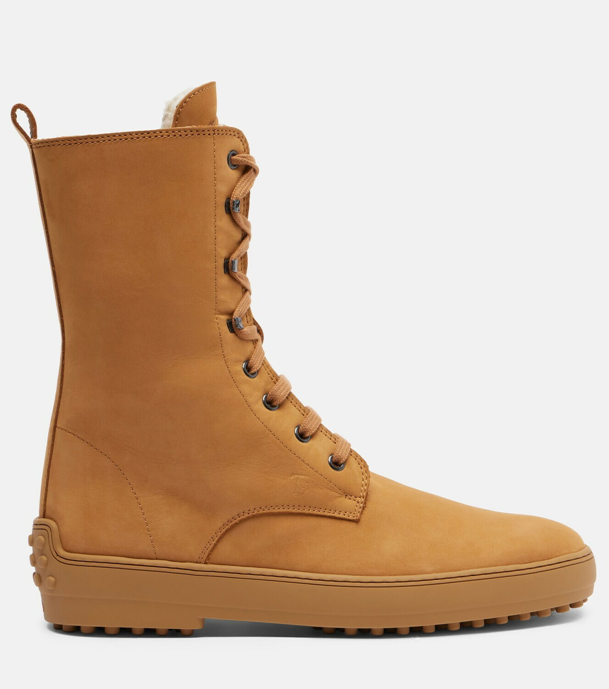 Tod's Winter Gommino leather lace-up boots