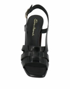 Santoni Womens Sandals in Black