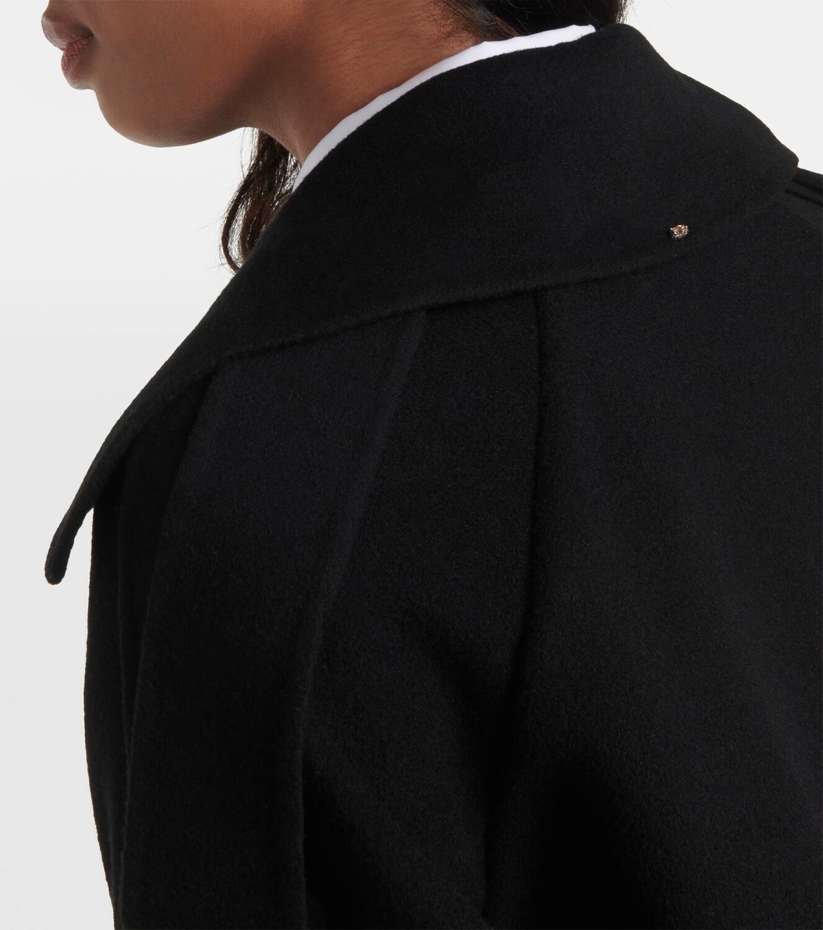 Sportmax Fiore wool wrap coat Sportmax