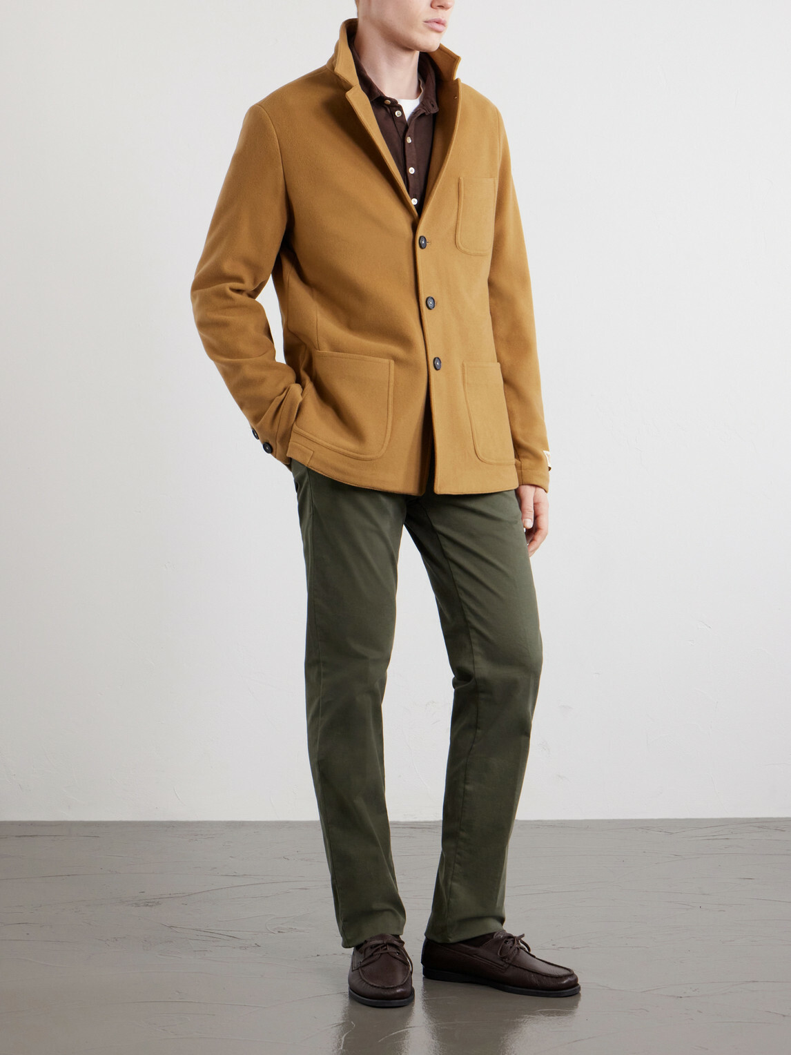 Massimo Alba - Baglietto Virgin Wool Overshirt - Neutrals