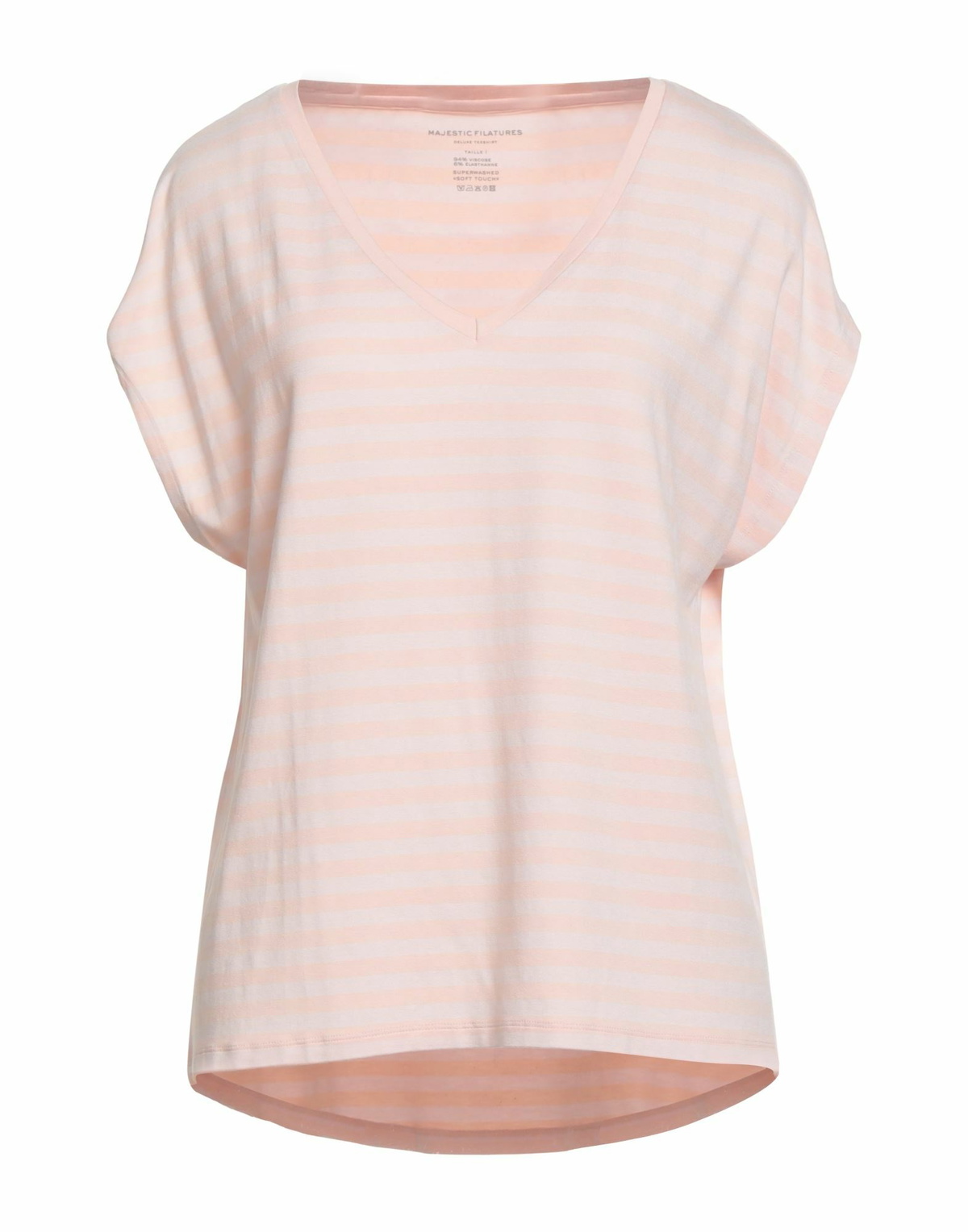 Majestic Filatures Womens T-shirt Light in Pink
