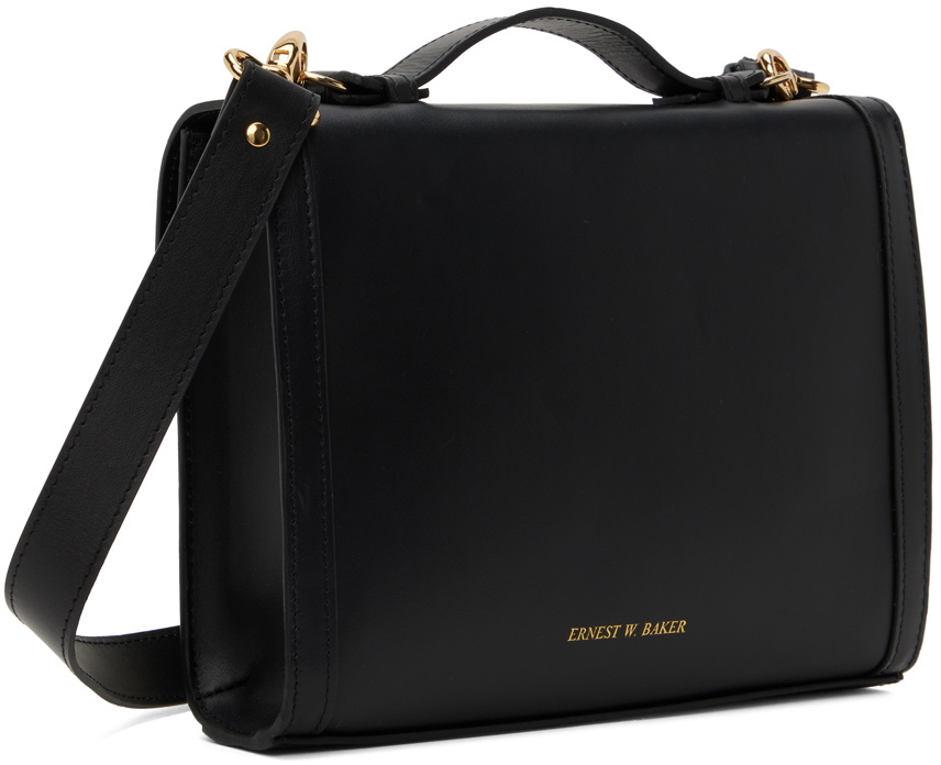 Ernest W. Baker Black School Bag