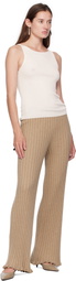 LISA YANG Beige Eveline Trousers